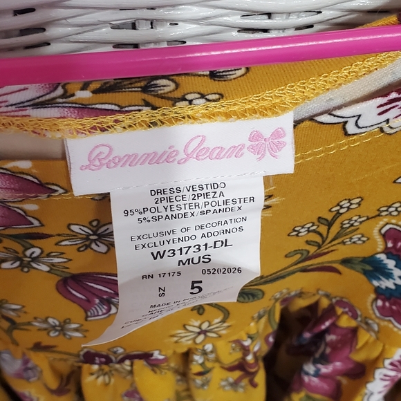 Bonnie Jean Dress Size 5 - Picture 3 of 4